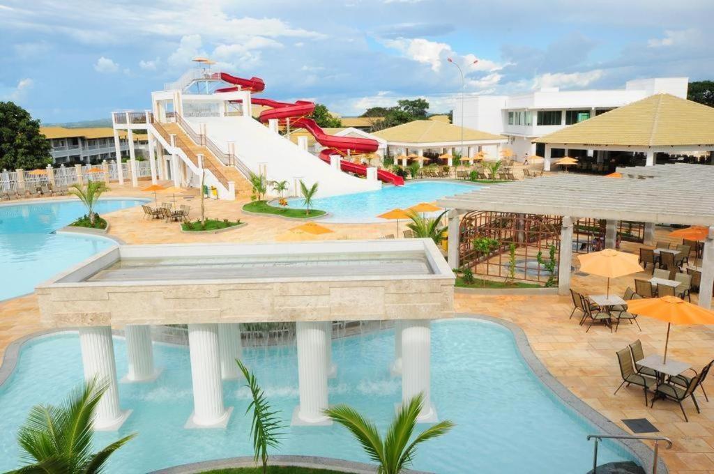 Lacqua Diroma Oficial - Diroma Acqua Park Incluido - Com Roupa De Cama E Banho Caldas Novas Exteriör bild