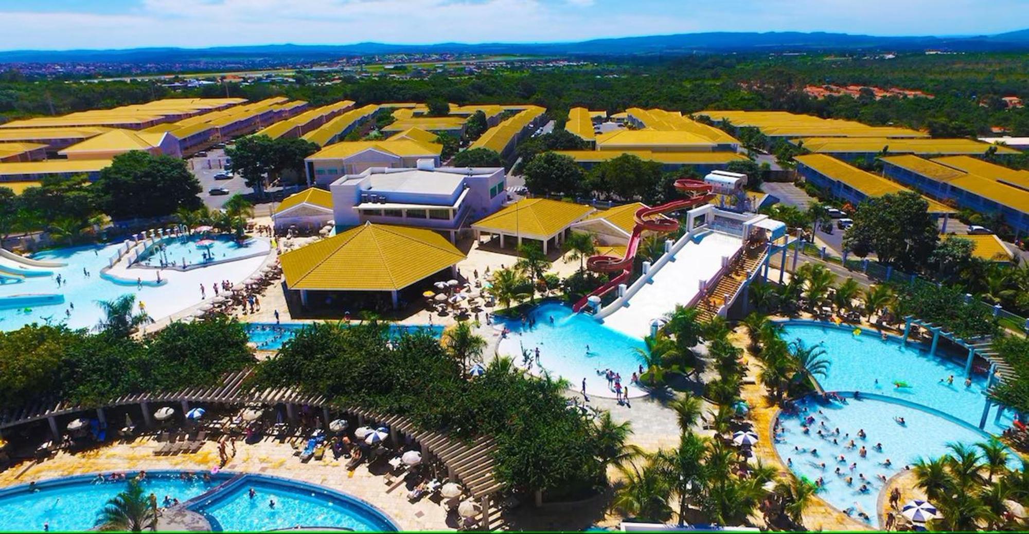 Lacqua Diroma Oficial - Diroma Acqua Park Incluido - Com Roupa De Cama E Banho Caldas Novas Exteriör bild