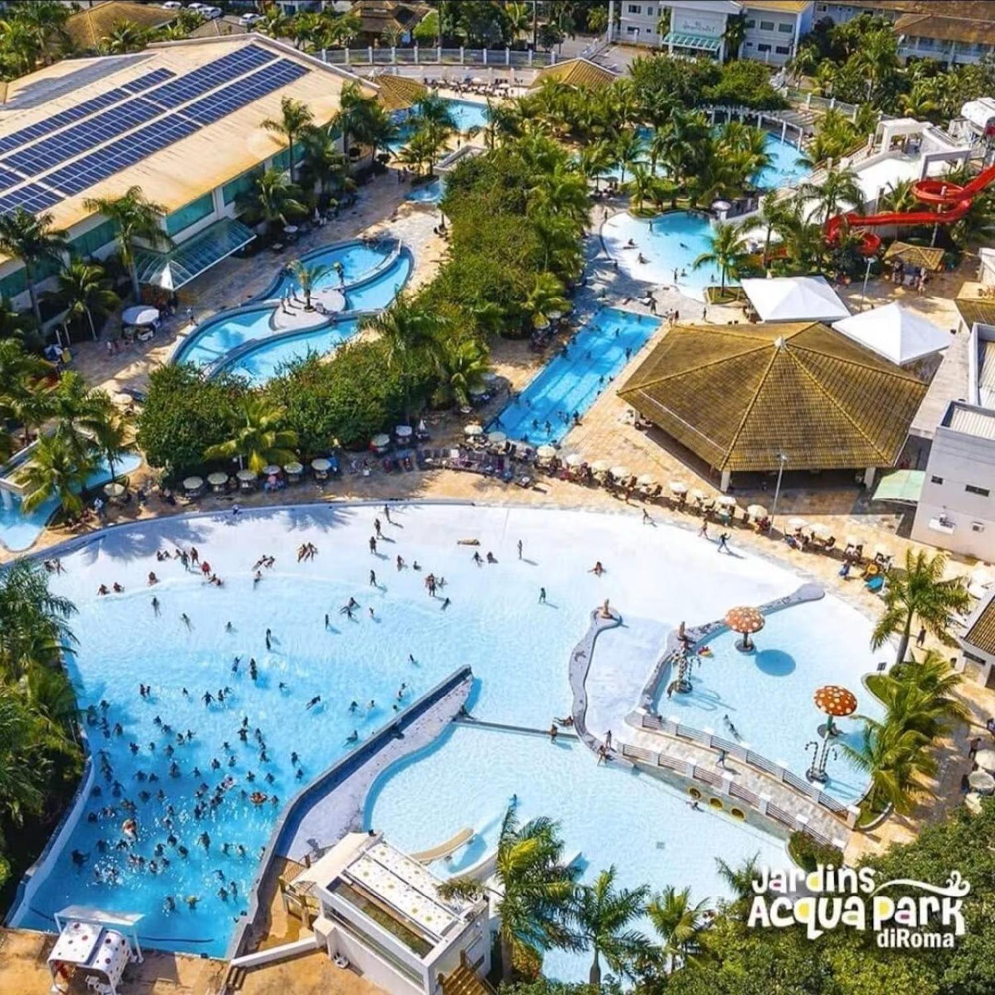 Lacqua Diroma Oficial - Diroma Acqua Park Incluido - Com Roupa De Cama E Banho Caldas Novas Exteriör bild
