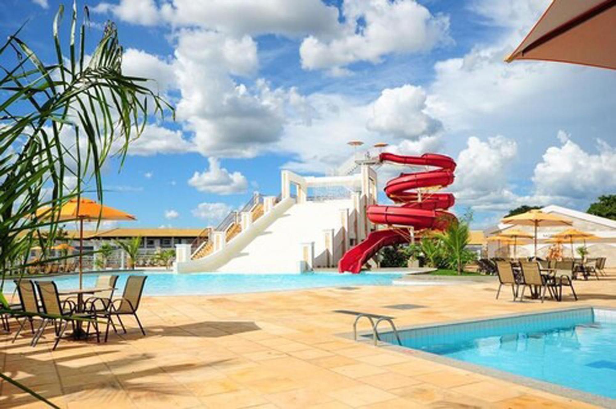 Lacqua Diroma Oficial - Diroma Acqua Park Incluido - Com Roupa De Cama E Banho Caldas Novas Exteriör bild