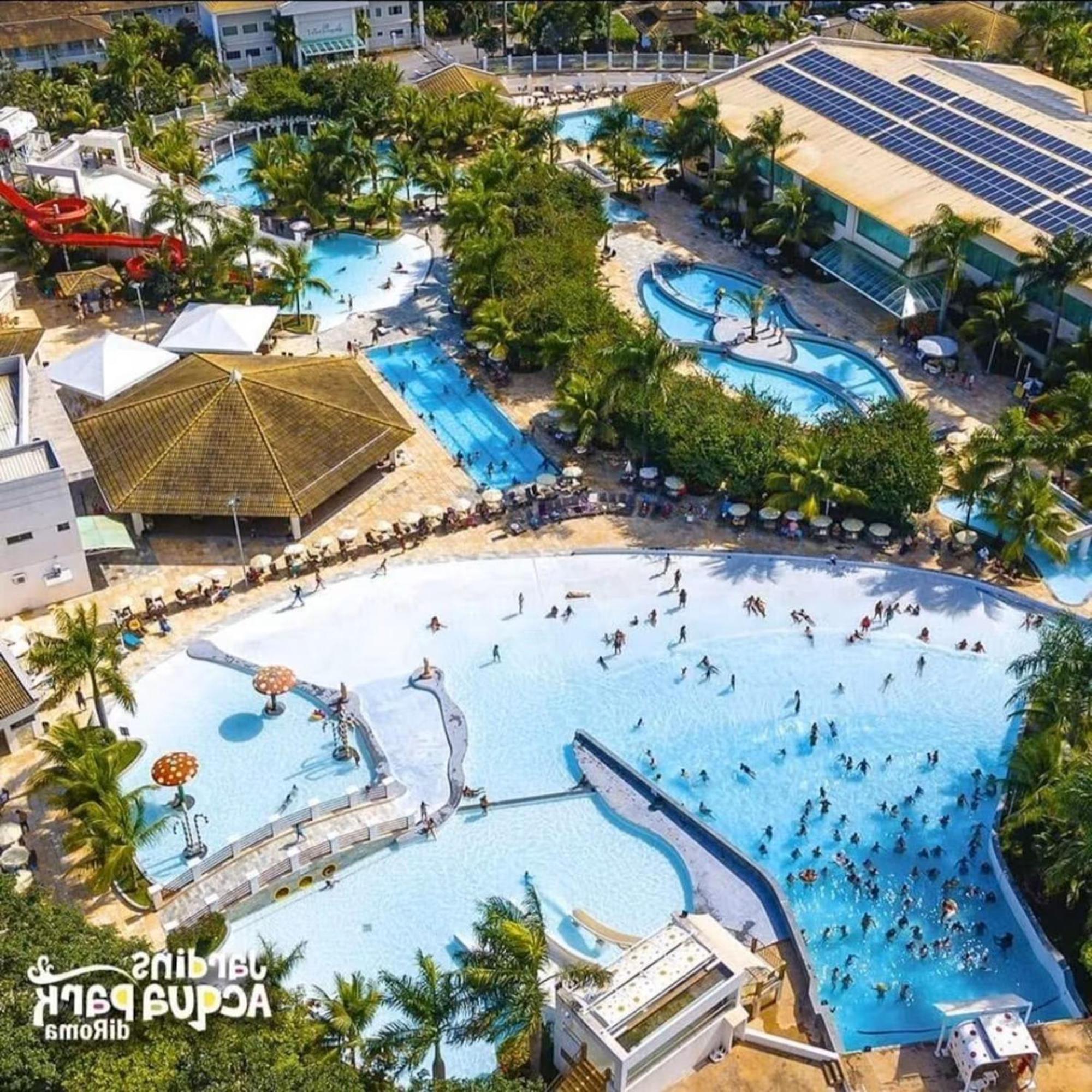 Lacqua Diroma Oficial - Diroma Acqua Park Incluido - Com Roupa De Cama E Banho Caldas Novas Exteriör bild