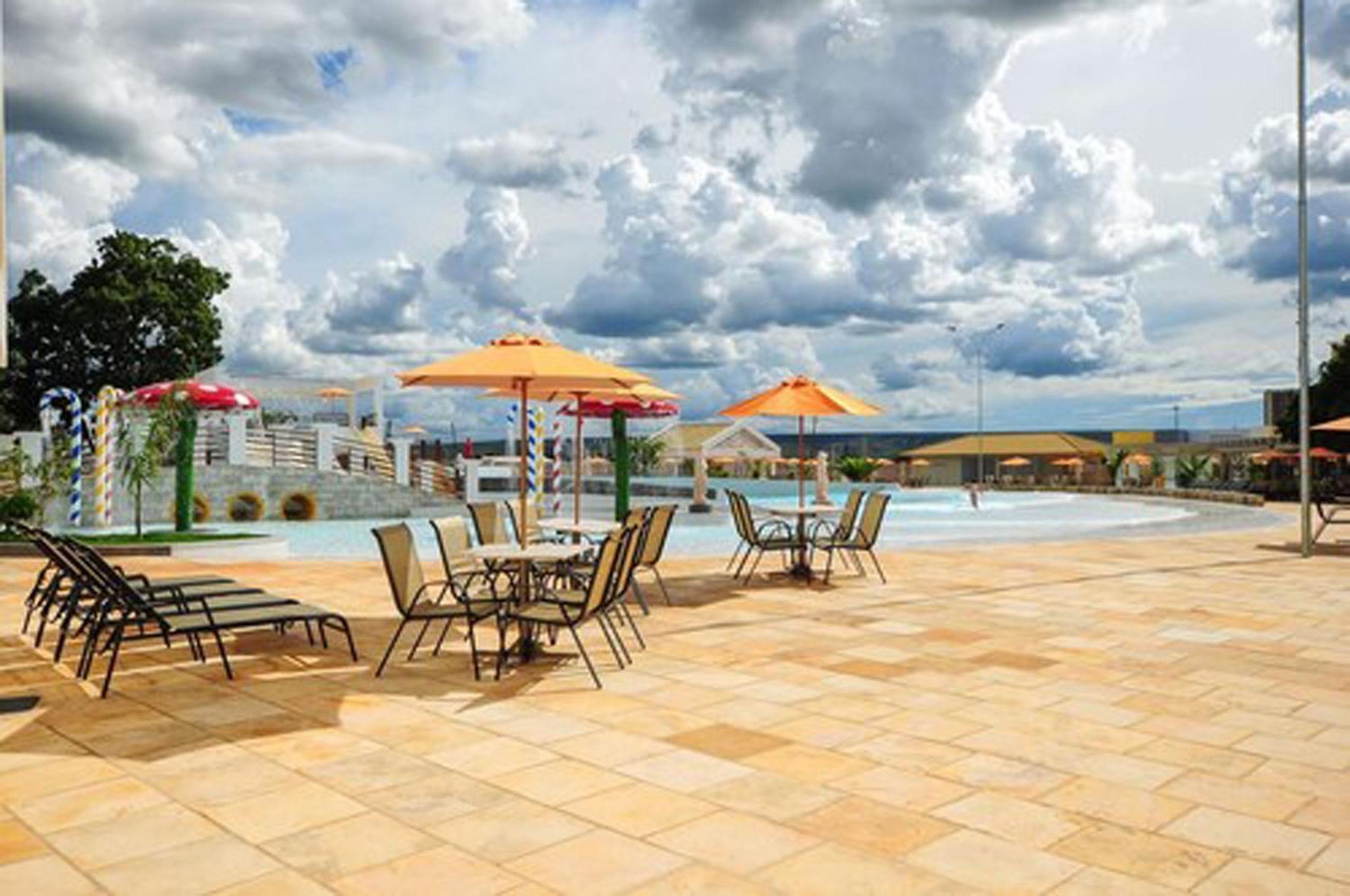 Lacqua Diroma Oficial - Diroma Acqua Park Incluido - Com Roupa De Cama E Banho Caldas Novas Exteriör bild