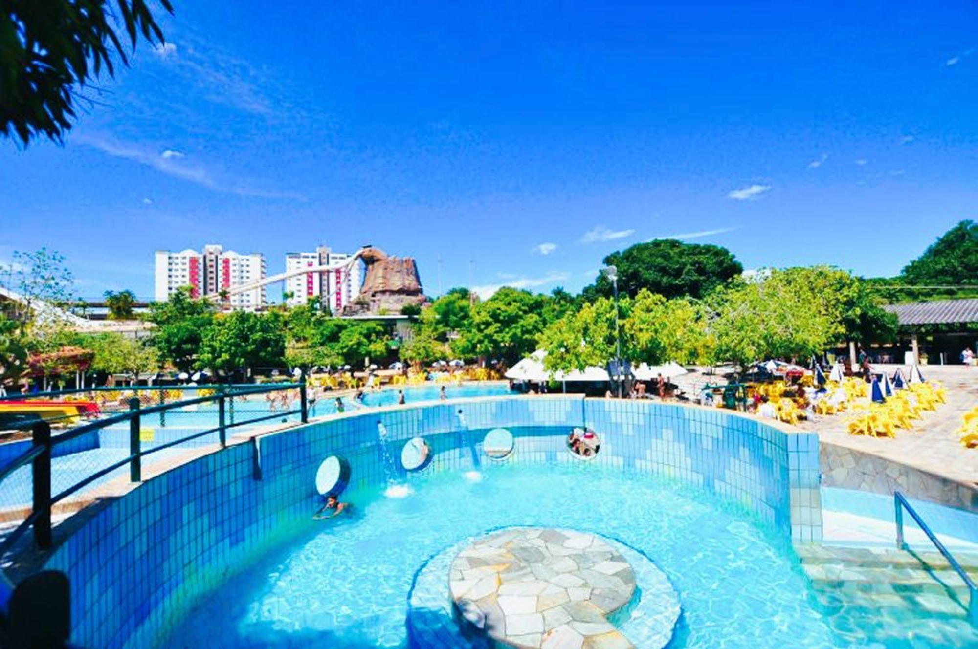 Lacqua Diroma Oficial - Diroma Acqua Park Incluido - Com Roupa De Cama E Banho Caldas Novas Exteriör bild