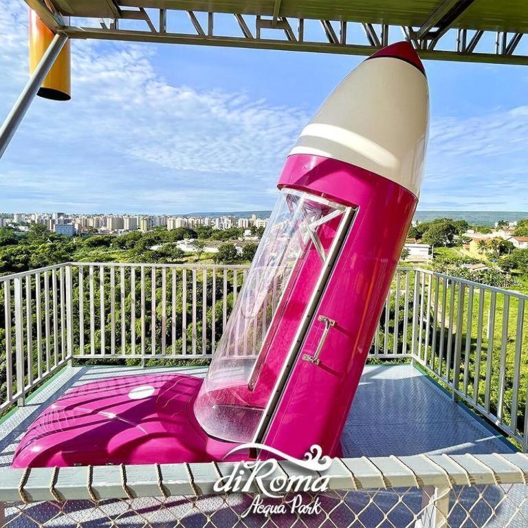 Lacqua Diroma Oficial - Diroma Acqua Park Incluido - Com Roupa De Cama E Banho Caldas Novas Exteriör bild