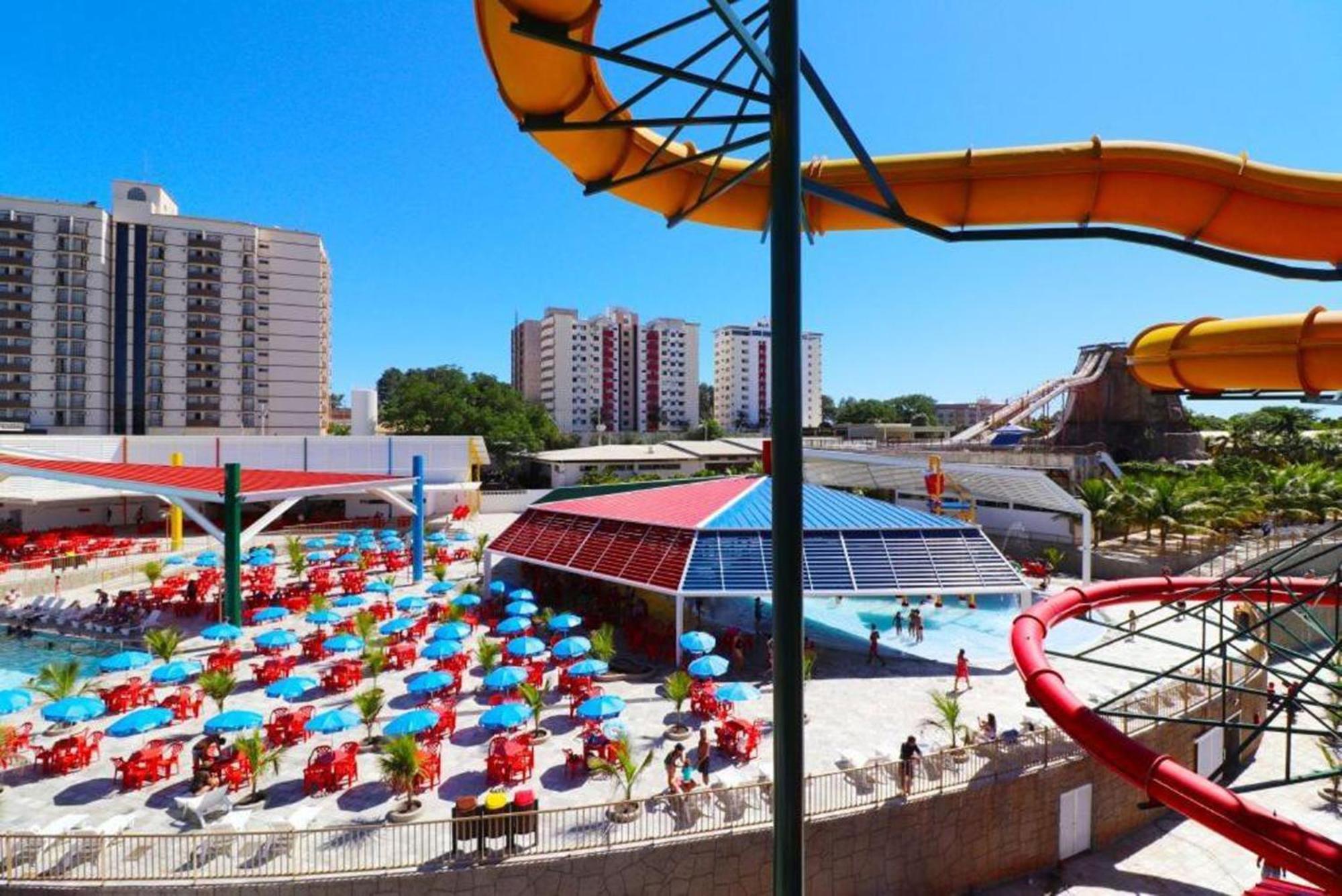 Lacqua Diroma Oficial - Diroma Acqua Park Incluido - Com Roupa De Cama E Banho Caldas Novas Exteriör bild